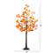 4ft. Pre-Lit Minimalist Autumn Maple Artificial Fall Tree with 56 Warm White LED Lights